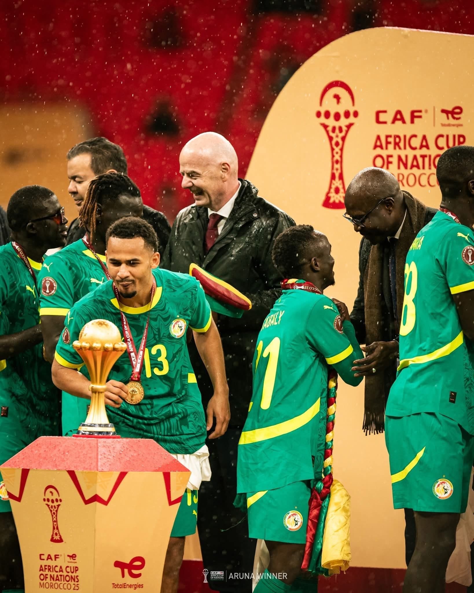 CAN 2025 : Infantino sort le carton rouge, la finale du Sénégal laisse un goût amer