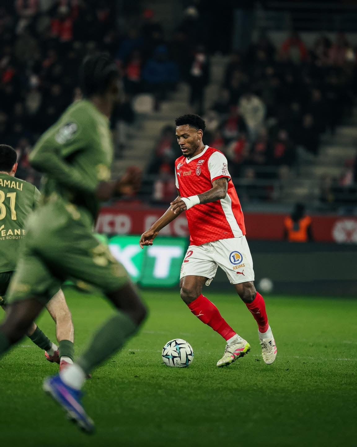 Reims : Samuel Kotto frappe fort dès sa première, les Rouge et Blanc gagnent à dix