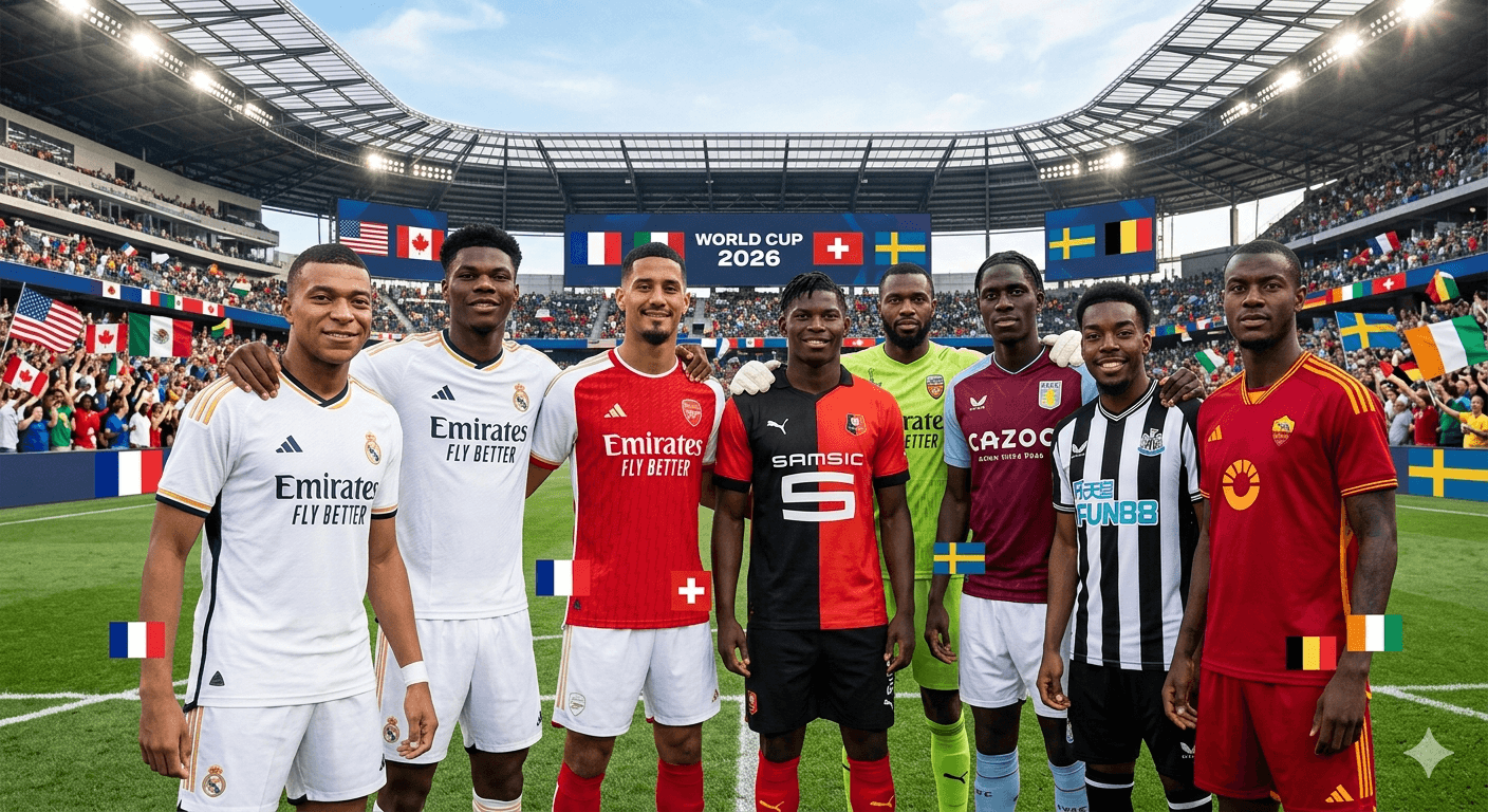 Mondial 2026 : le Cameroun absent, mais ses enfants convoqués chez les autres