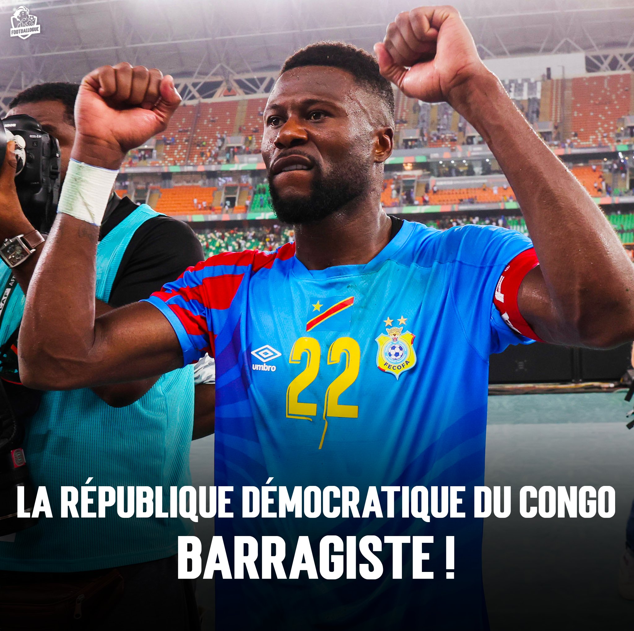 La RDC s’offre un sursis mondial face au Nigeria
